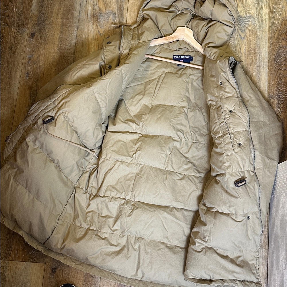 Polo Sport RALPH LAUREN puffer Down Jacket men’s size large - Picture 2 of 10